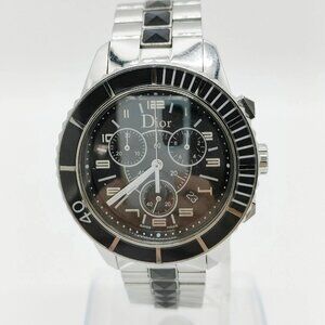 Christian Dior Watch 39mm Men's Black X black 600-072925